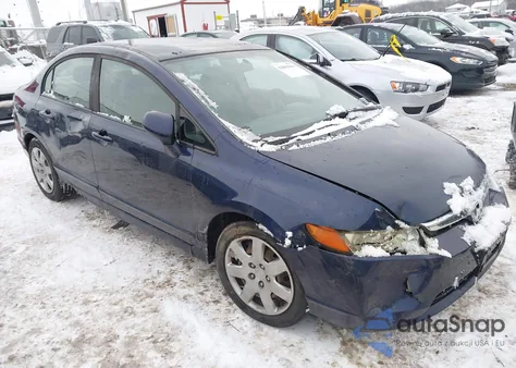 2008 Honda Civic Lx из США, поврежденный, VIN 1HGFA16598L026060
